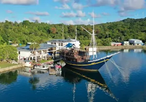 Manta Ray Bay Resort Tauchshop Yap Mikronesien