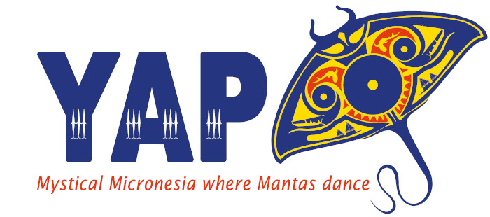 Manta-Logo von Yap Mikronesien