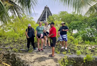 Rumung Island tours Yap Micronésie