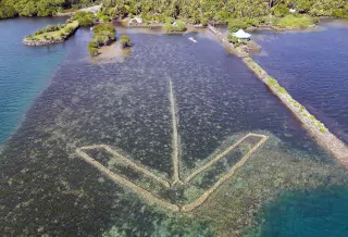 Fish WEir tours Yap Micronesia