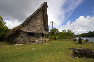 Yap traditional men's house