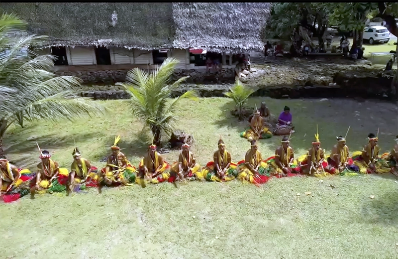 traditional dance in Yap 1
